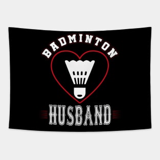 Husband Badminton Team Family Matching Gifts Funny Sports Lover Player Tapestry