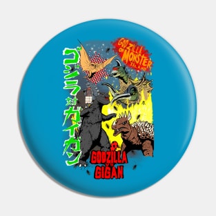 Monster Island Pin