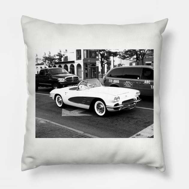 A man and his 'Vette Pillow by thadz