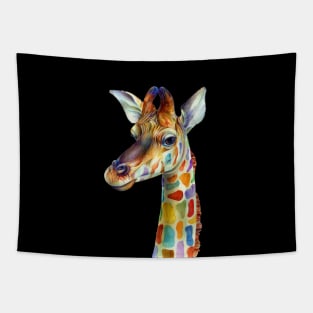 Image: Watercolor, Giraffe Tapestry