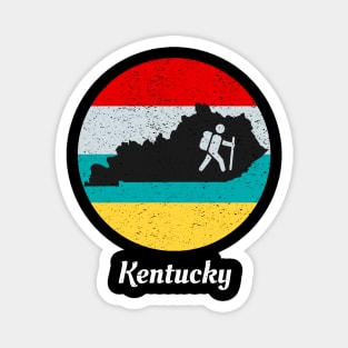 Hike Across Kentucky Bluegrass Backpacker Design Magnet