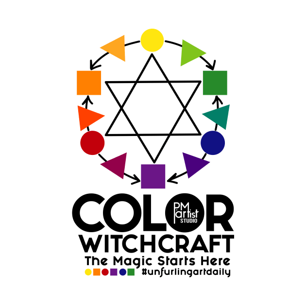 Color Witchcraft (Black Lettering)  PM artist Studio by PM artist Studio