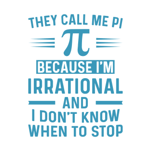 Funny Pi Day Gift For Mathematics Teacher Student Science Math Enthusiasts T-Shirt