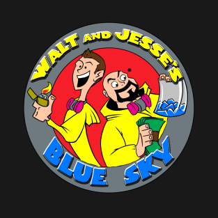 Walt and Jesse's Blue Sky T-Shirt