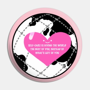 Self care quote design Pin