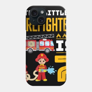 Firefighter Birthday Shirt - 7th Birthday Phone Case