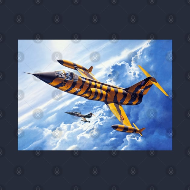 F017 Starfighter Tiger by Aircraft.Lover