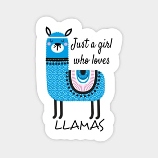 Llamas love Magnet