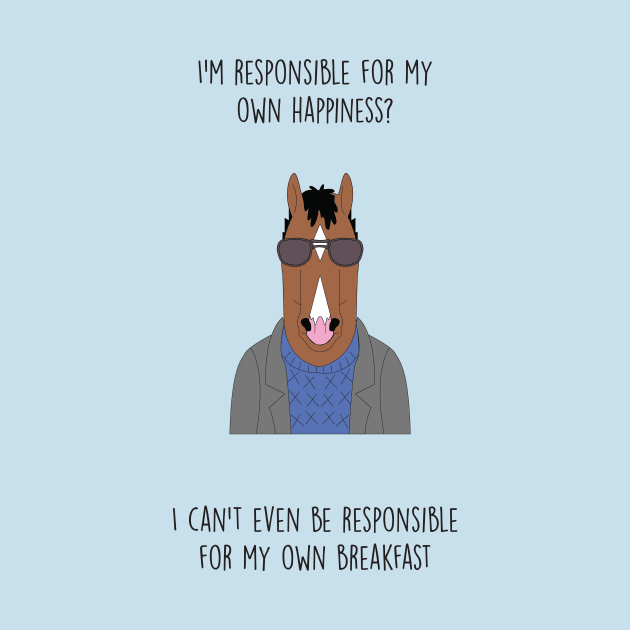 Bojack Horseman by wackyposters