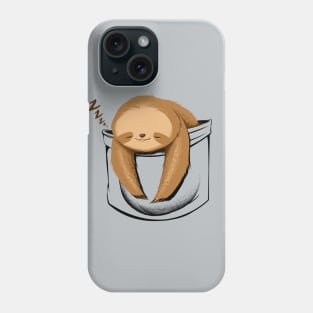 Sloth in a Pocket Phone Case