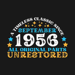 A timeless classic since September 1956. All original part, unrestored T-Shirt