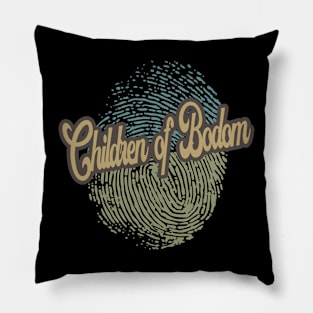 Children of Bodom Fingerprint Pillow