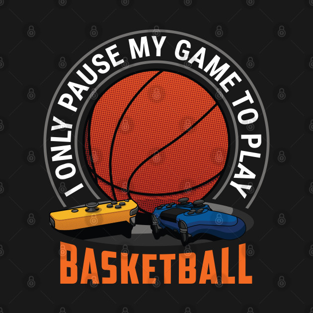 Cool Basketball Image Art BBall Hoops Sport Slogan TShirt