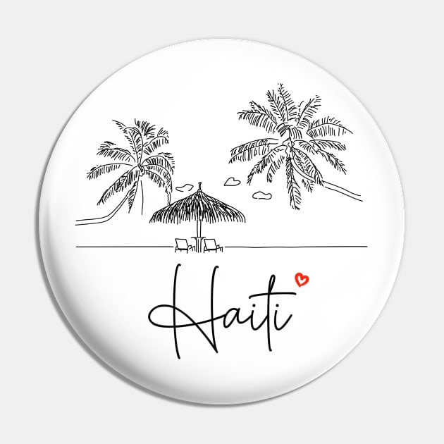 Haiti Pin by finngifts