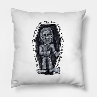 Charles Bukowski Pillow