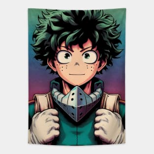 Anime Wonderland: Whimsical Art Prints Featuring Manga-Inspired Designs for Otaku Bliss! Tapestry