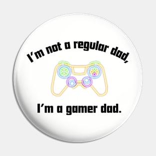 Gamer Dad Pin