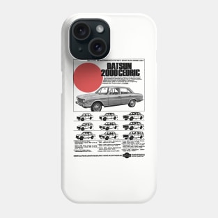 DATSUN 2000 CEDRIC - advert Phone Case