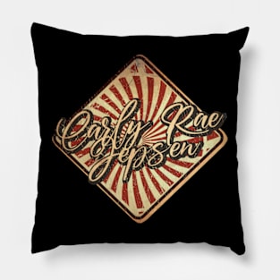 Carly Rae Jepsen vintage design on top Pillow