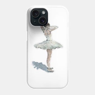 Ballerina in Swan lake Phone Case