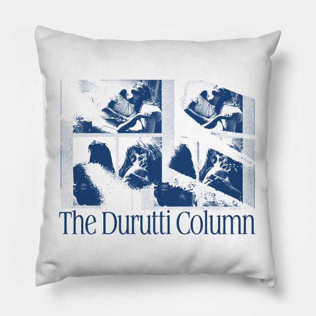 The Durutti Column --- Original Aesthetic Design Pillow by unknown_pleasures