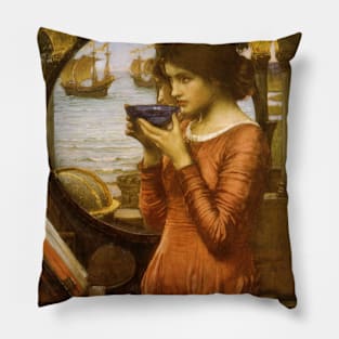 Destiny by John William Waterhouse Pillow