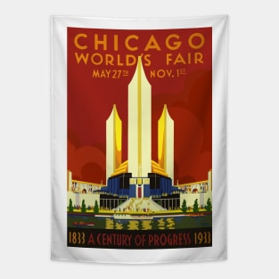 Chicago Centennial 1833-1933 Tapestry