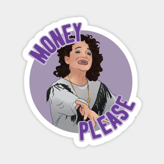 Money Please Magnet by polliadesign