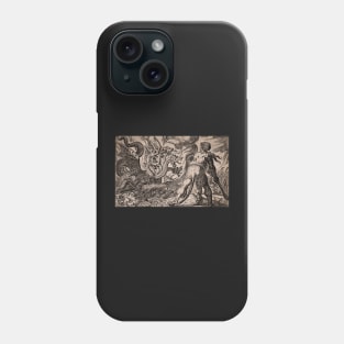 Beastly Hercules and Hydra, Unknown Phone Case