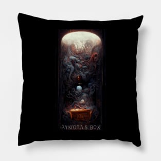 Pandora's box spewing cosmic horrors Pillow