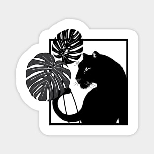 Black Panther Magnet