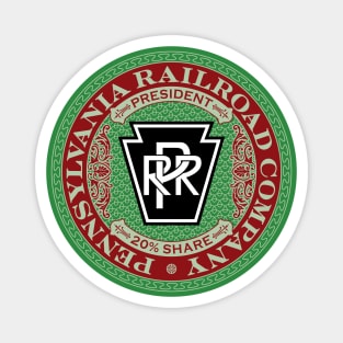Pennsylvania Railroad - PRR (18XX Style) Magnet