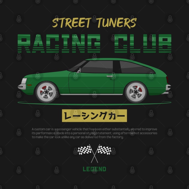 Tuner Green Celica MK2 JDM by GoldenTuners