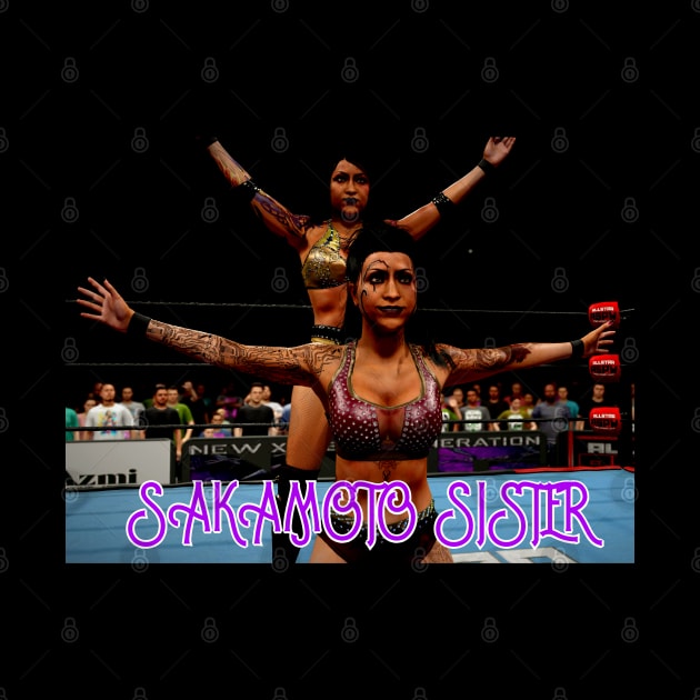 SAKAMOTO SISTER ASPW TAG TEAM WOMENS CHAMPION by ASPW EFED SHOPZONE