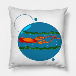 Squid Bubble Pillow