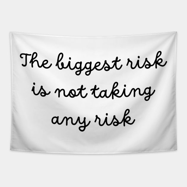 Take a risk! Tapestry by BlunBla Design