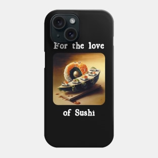 For the love of Sushi v4 Phone Case