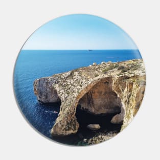 The Blue Grotto Pin