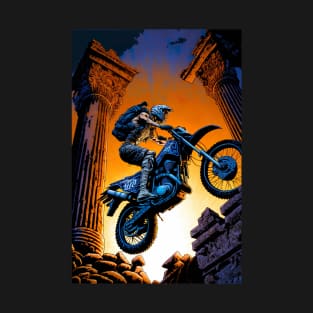 Dirt Bike Anime Style T-Shirt