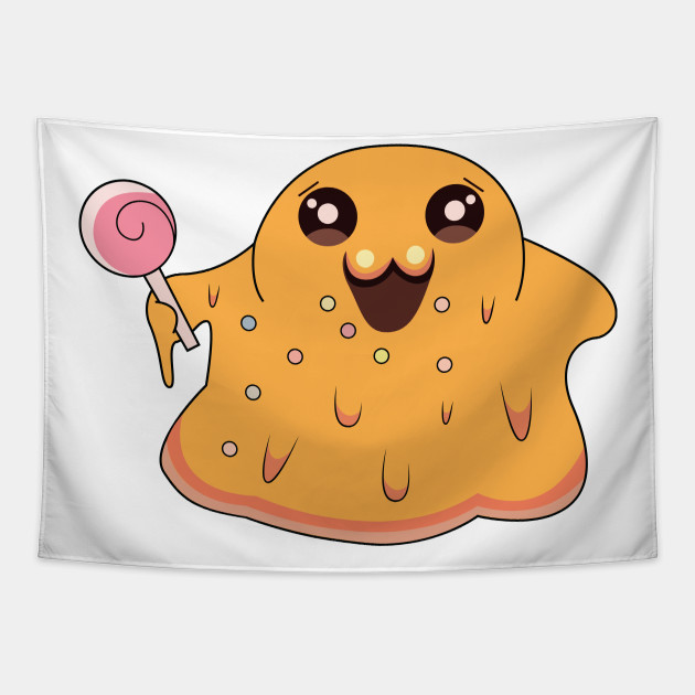 Scp 999 Cute Candy Happy Blob Monster Scp Tapestry Teepublic Scp 999 Cute Candy Happy Blob Monster Scp Tapestry Teepublic
