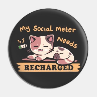 Social Meter Recharge Pin