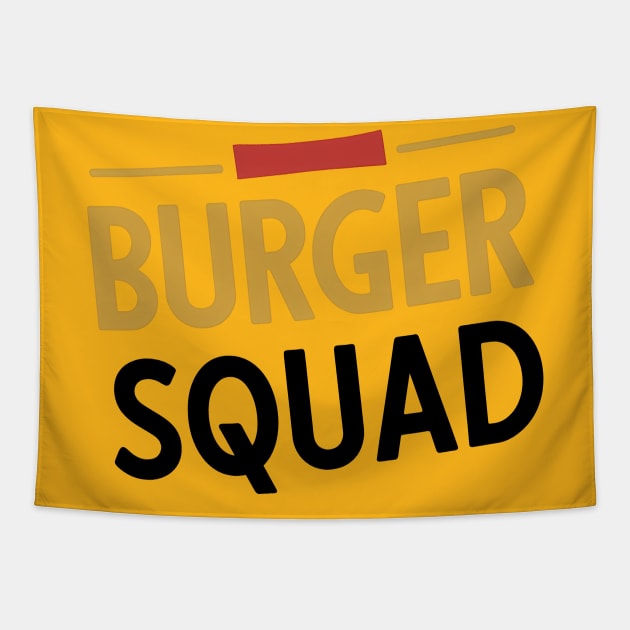 Burger Squad Tapestry by RazorDesign234