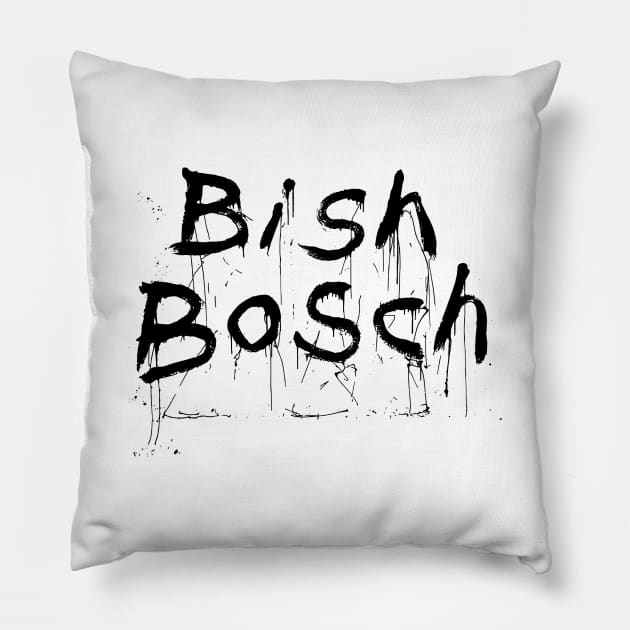 scott walker bish bosch Pillow by reyboot