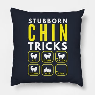 Stubborn Chin Tricks - Dog Training Pillow