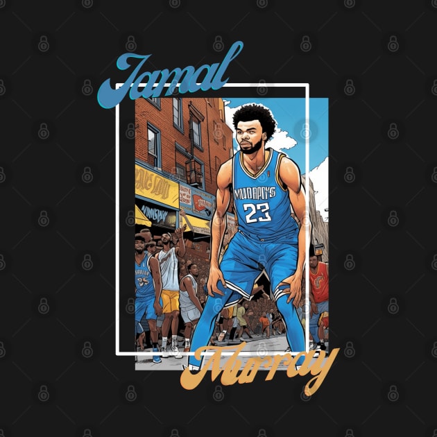 Jamal Murray vector illustration design by Nasromaystro