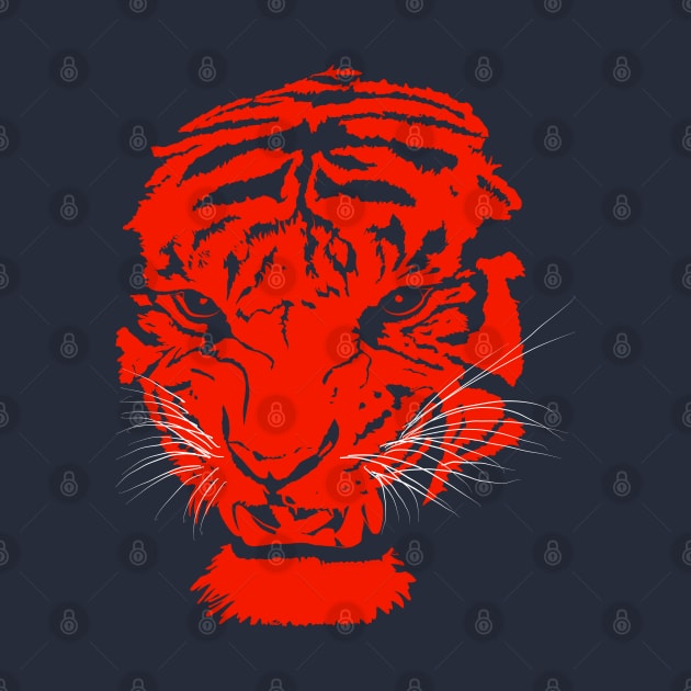 Red Tiger by Danispolez_illustrations