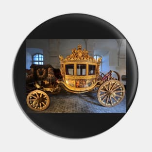 Carriage of the coronation of Charles X Pin