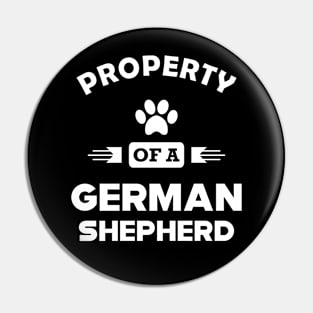 German Shepherd - Property of a German Shepherd Pin