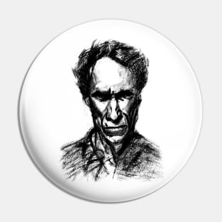 Clint Eeastwood Dirty harry illustration Pin