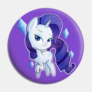 Chibi Rarity Pin